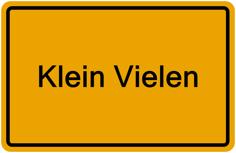 Handelsregisterauszug Klein Vielen